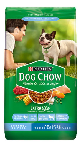 Dog Chow Control De Peso Adultos 17 Kg