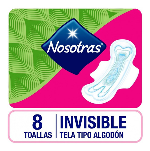 Nosotras Toal.x8 Invisible Natural 