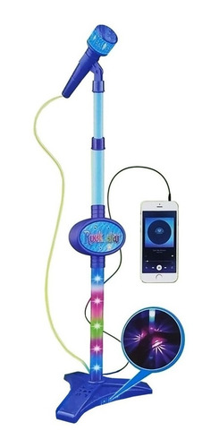 Imagen 3 de 6 de Microfono Infantil Karaoke Luz Y Sonido Mp3 Jlt 8830 8831