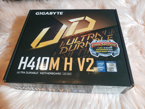 Motherboard Gigabyte H410m H V2 + Proc Intel I5 10400f +16gb Negro (Usado)