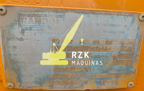 Prancha Reta Randon 3 Eixos 2007/08