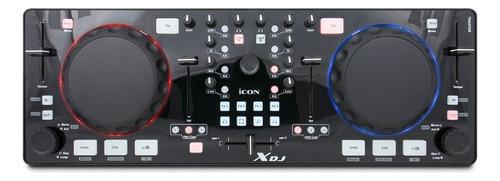 Controlador DJ Icon XDJ preto