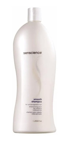 Imagem 1 de 1 de Senscience Shampoo Smooth 1l Para Cabelos Indisciplinados 