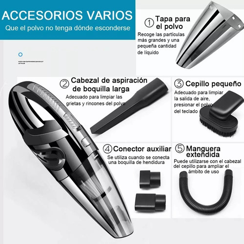 Aspirador De Mano Portátil Para Automóvil