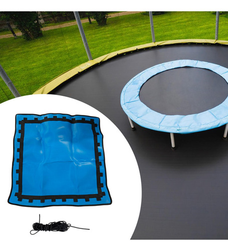 La Almohadilla De Reemplazo De Trampolín Se Adapta A Azul