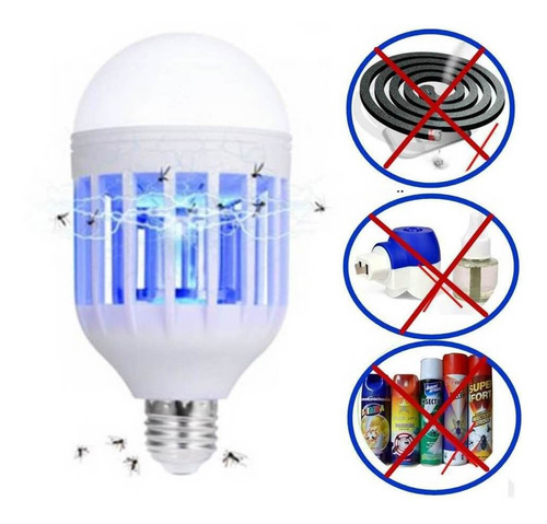 Lampada Led Mata Mosca Inseto Zica Mosquito Killer 220v 110v
