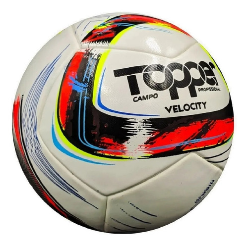 Bola Futebol De Campo Topper Samba Velocity Pró Fed. Ba