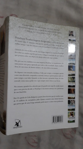 Livro Os Segredos De Colin Bridgerton Julia Quinn M27