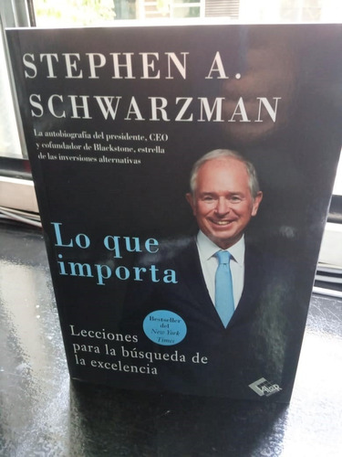 Lo Que Importa Stephen Schwarzman
