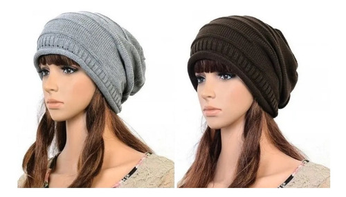 Beanie Touca Gorro Frio Estiloso Unissex Lã Varias Cores