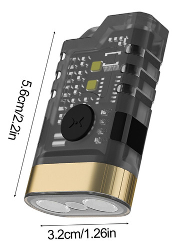Llavero K Light Tipo C Con Pantalla De Carga Rápida Para Ext