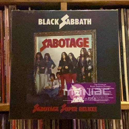 Black Sabbath Sabotage Box Set Vinilos