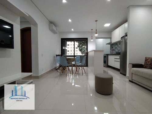 Imagem 2 de 17 de Apartamento Com 1 Dormitório Para Alugar, 48 M² Por R$ 3.500/mês - Moema - São Paulo/sp - Ap3931