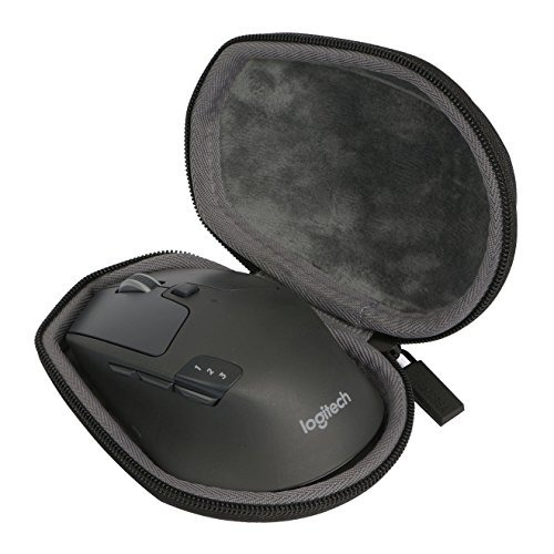 Duro Estuche De Viaje Para Logitech M720 Triathalon Mouse Mu