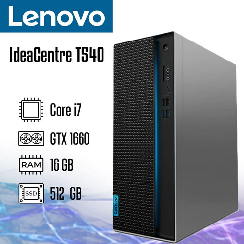 Cpu Lenovo Ideacentre T540 Core I7 16gb 512 Gb Gtx 1660 Win