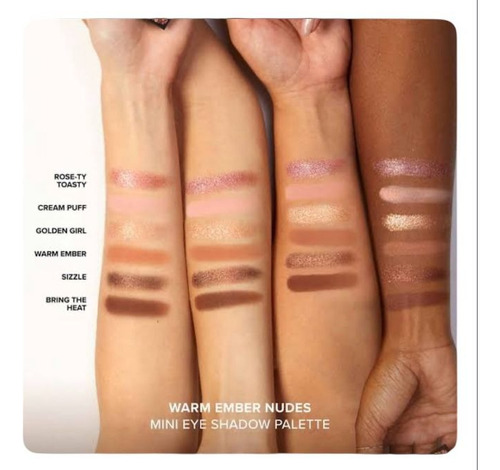 Born This Way Paleta De Sobras Mini 100% Original Warm Ember Nudes