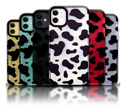 Funda Para iPhone XR/11/12/12 Pro/12 Pro Max Manchas De Vaca