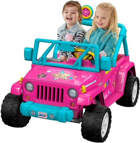 Power Wheels Jeep Barbie 12v Carro Electrico Niños