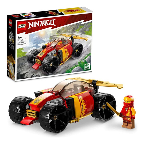 Lego 71780 Ninjago Auto De Carreras Evo De Kai 94 Piezas