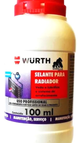 Selante Para Radiador Biodegradável Wurth 100 Ml