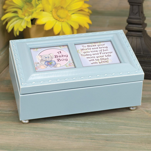 Caja De Música Con Texto En Inglés «to Bless Your World» Ton