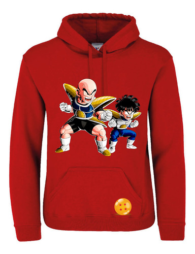 Sudadera De Dragon Ball Z Gohan Y Krilin Con Traje Saiyajin