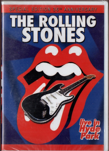 Dvd The Rolling Stones Live In Hyde Park 36th Anniversary