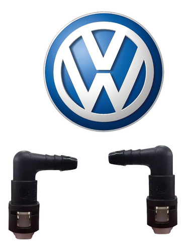 Kit X2 Conector Acople Rapido Filtro Nafta Vw Gol Power 99/