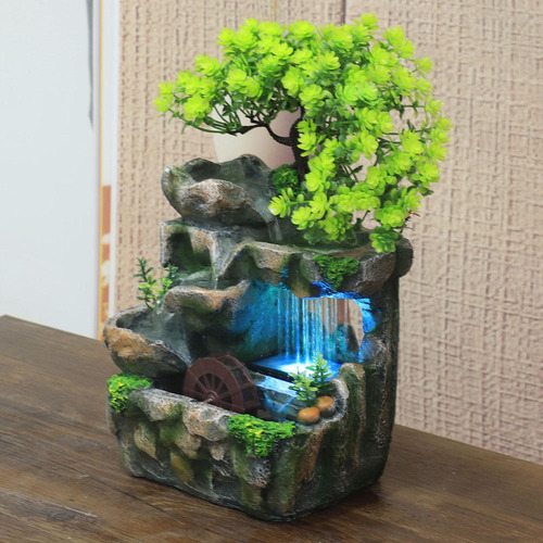 Fuentes De Agua De Rocalla Interior Comedor Escritorio Zen Y
