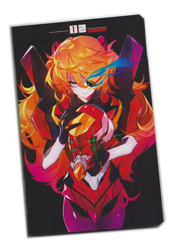 Imagen 2 de 5 de Bitácora De Dibujo Evangelion Mediacarta Bond X 50 Hojas