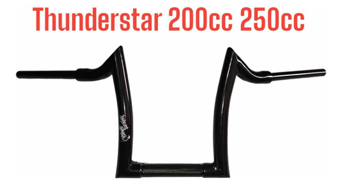 Manillar Diablo 28 Cm Thunderstar/tc 250 (2023-24) Negro 