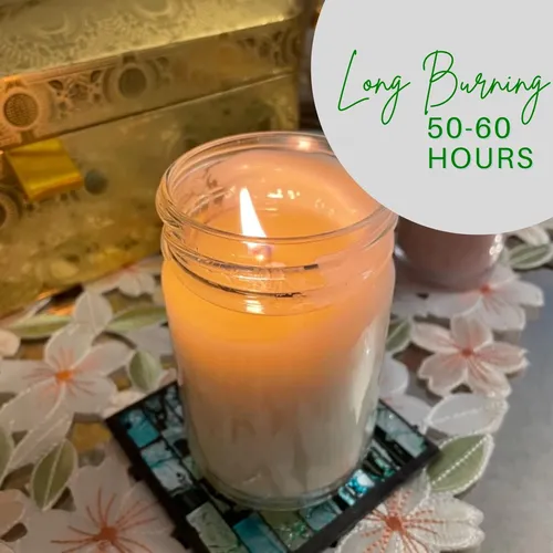 Nikas Home Lily Of The Valley Soy Vela 12 Oz Mason Jar No Tó