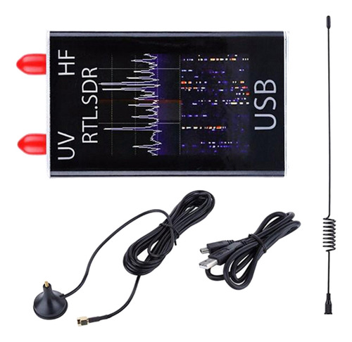 Receptor Sdr De 100 Khz-1,7 Ghz, Banda Completa, Uv, Rtl-sdr