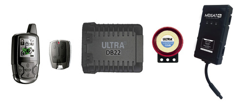 Alarma Moto Ultra Dv22 Pro + Gps Mosat Pro 4g Combo