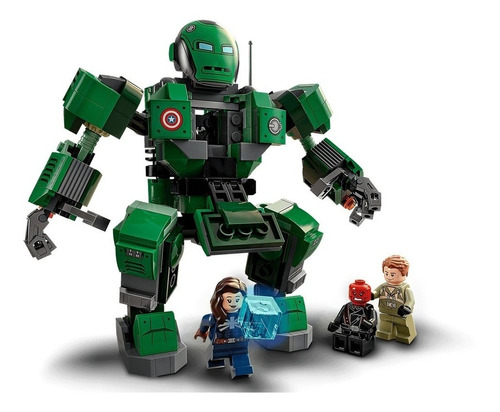 Lego Marvel Capitão Carter E Gigante Hydra