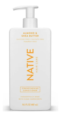 Acondicionador Native, Almendras Y Shea Butter, Importado