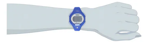 Reloj Mujer Timex T5k784 Cuarzo Pulso Azul En Poliuretano