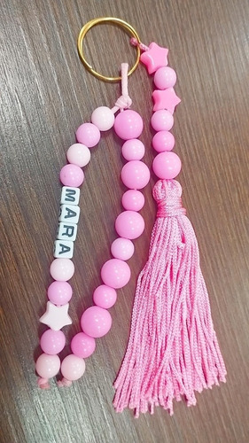 Chaveiro Personalizado Para Chaves E Mochilas De Pérolas