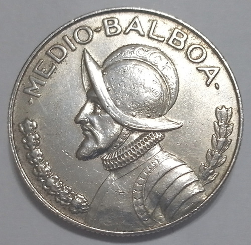 Moneda De Panama Medio Balboa Año 1970 Excelente Estado