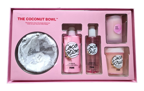 Kit Cuidado Personal Victoria Secret The Coco Bowl + Envío 