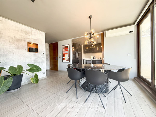 Exquisito Penthouse Con Azotea Venta De 3 Dorm. En Vitacura