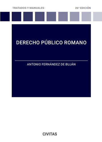 Libro Derecho Publico Romano 26âª Ed - Fernandez Bujan Fe...