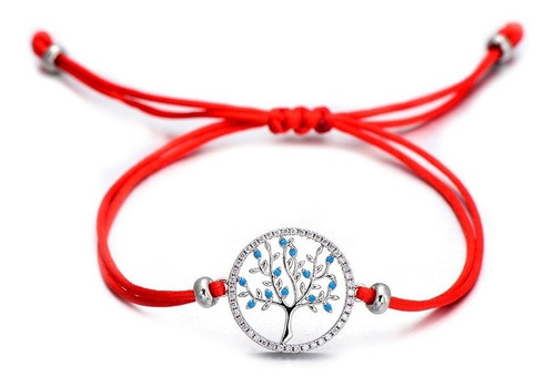 Pulsera Hilo Rojo Suerte Arbol De La Vida Mujer O Hombre