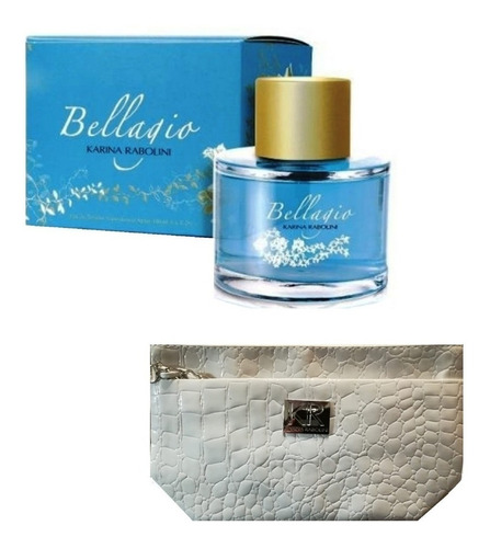 Perfume Bellagio Karina Rabolini X 100ml + Cartera Original