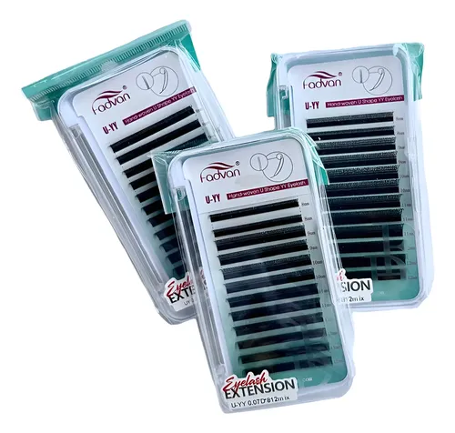 Cílios Fadvan U Yy Volume 0,07 Curvatura D Fadvan — R$ 35,24 em Mercado Livre, 53% OFF