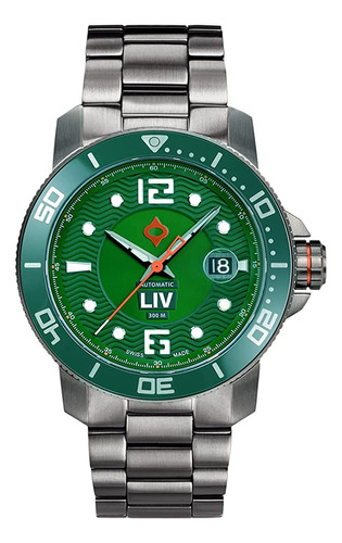 Liv Gx-diver's Swiss Automatic De 1.732 Pulgadas,