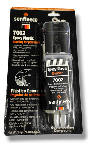 Pegamento Epoxy Para Plástico Senfineco 7002 Aleman