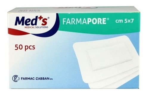 Imagen 2 de 3 de Farmapore Aposito Microporoso 8cmx15cm (leukomed) 25 Und