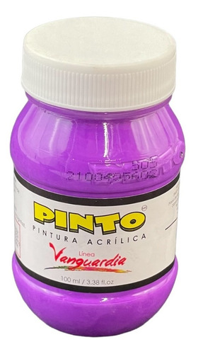 Imagen 1 de 2 de Acrílico Vanguardia Bugamblia Neón 505 De 100ml.