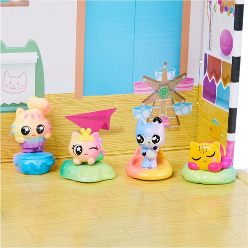 Gabby's Dollhouse, Meow-mazing Juego De 12 Figuras- Arcoíris